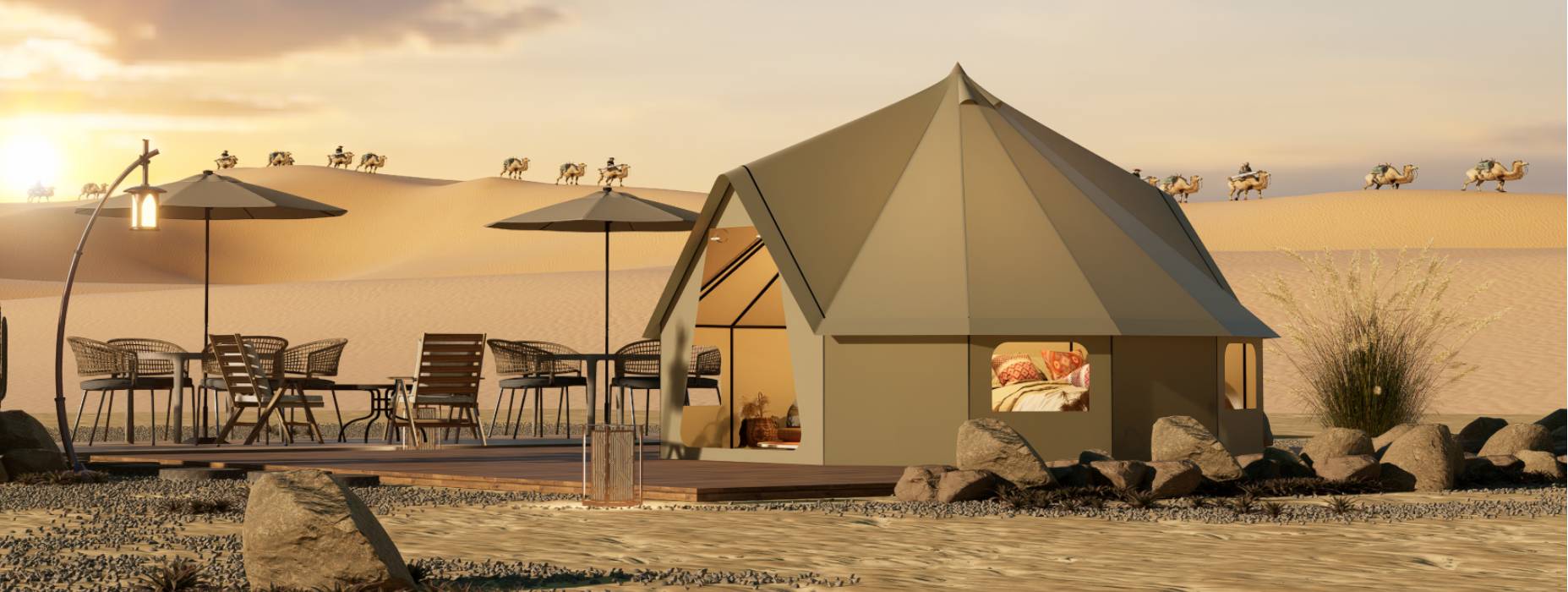 黄南露营酒店帐篷产品